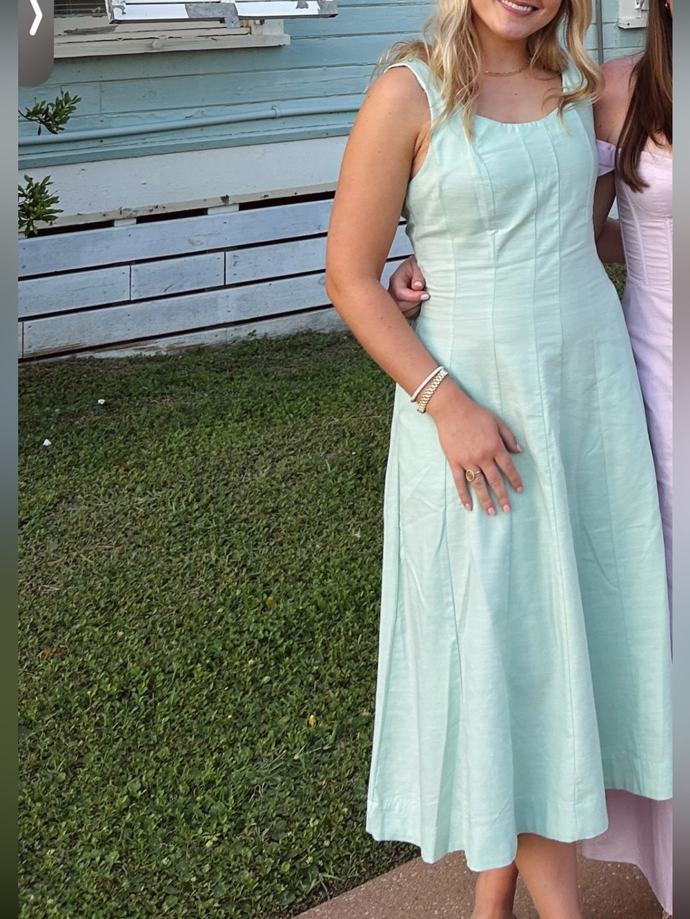 Mint Green Midi Dress